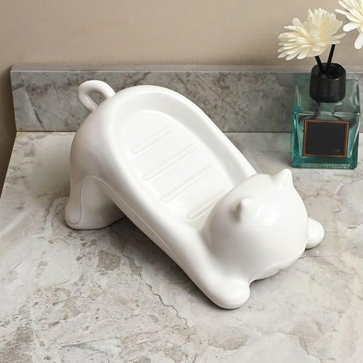 Cartoon Animal Shape Soap Dish Holder (1 Pc) by Your Brand