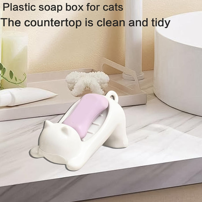 Cartoon Animal Shape Soap Dish Holder (1 Pc) by Your Brand