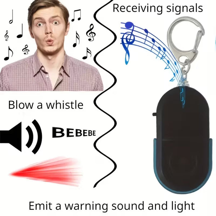 Personal Safety Alarm Keychain – Loud Emergency Siren with LED Light by Your Brand