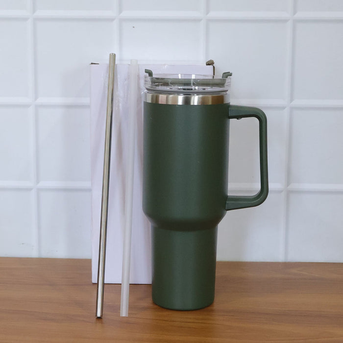 Extra Large Insulated Travel Mug, Tumbler (1200ML - 1 Pc / Mix Color)