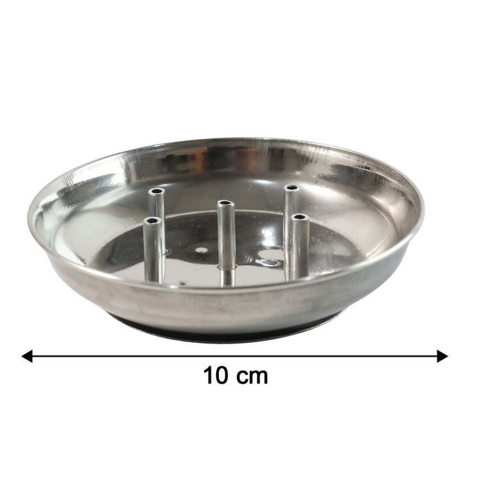 Stainless Steel Lotus Agarbatti Stand SIA-5 (1 Pc) by Your Brand