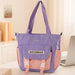 Trendy Multi-Pocket Shoulder Tote Sling Bag for Women & Girls (1 Pc) by Your Brand