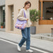 Trendy Multi-Pocket Shoulder Tote Sling Bag for Women & Girls (1 Pc) by Your Brand
