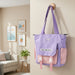 Trendy Multi-Pocket Shoulder Tote Sling Bag for Women & Girls (1 Pc) by Your Brand