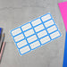 1 Sheets Self-Adhesive Label Stickers by Your Brand