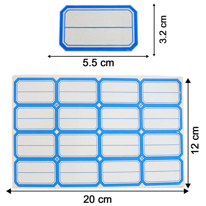 1 Sheets Self-Adhesive Label Stickers by Your Brand