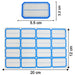 1 Sheets Self-Adhesive Label Stickers by Your Brand