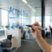 Premium Permanent Blue Marker Pen (1 Pc) by Your Brand