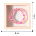 Elegant Dual-Tone Crystal Beaded Stretch Bracelet (1 Pc) by Your Brand