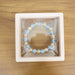 Elegant Dual-Tone Crystal Beaded Stretch Bracelet (1 Pc) by Your Brand
