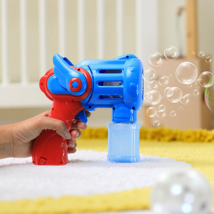 Rechargeable Bubble Gun Toy for Kids (1 Set) by Your Brand