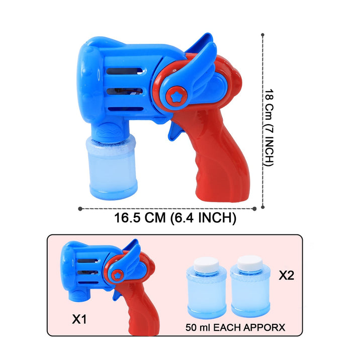 Rechargeable Bubble Gun Toy for Kids (1 Set) by Your Brand
