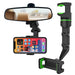 Car Rear View Mobile Holder – 360° Rotatable Mount | Velvet Wheels by dealdekho.in