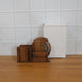 Wooden Desk Organizer Pen Stand With Rotating Calendar Wheel (1 Pc) by Your Brand