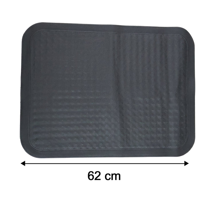 Heavy Duty Anti-Slip Rubber Car Foot Mat Set (4 Pc)