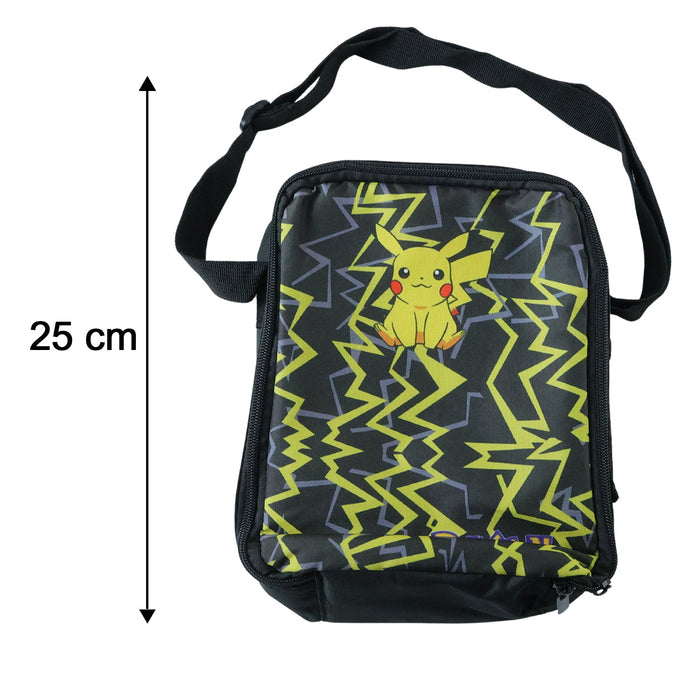 Kids Cartoon Print Lunch Bag with Adjustable Strap (1 Pc, 19x24 Cm) by Your Brand