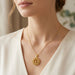 Stylish Fancy Golden Necklace with Intricate Design (1 Pc) by Your Brand