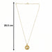 Stylish Fancy Golden Necklace with Intricate Design (1 Pc) by Your Brand