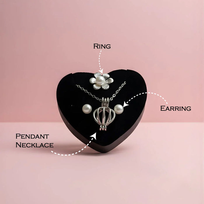 Wish Pearl Necklace Gift Set (1 Set / mix desgin) by Your Brand