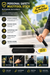 18052 Compact Foldable Self Defense Stick for Effortless Protection - Clubs & Batons Walking Sticks & Crutches for Adults