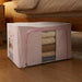 Foldable Fabric Clothes Storage Organizer Box (33 × 49 CM, 1 Pc) by Your Brand