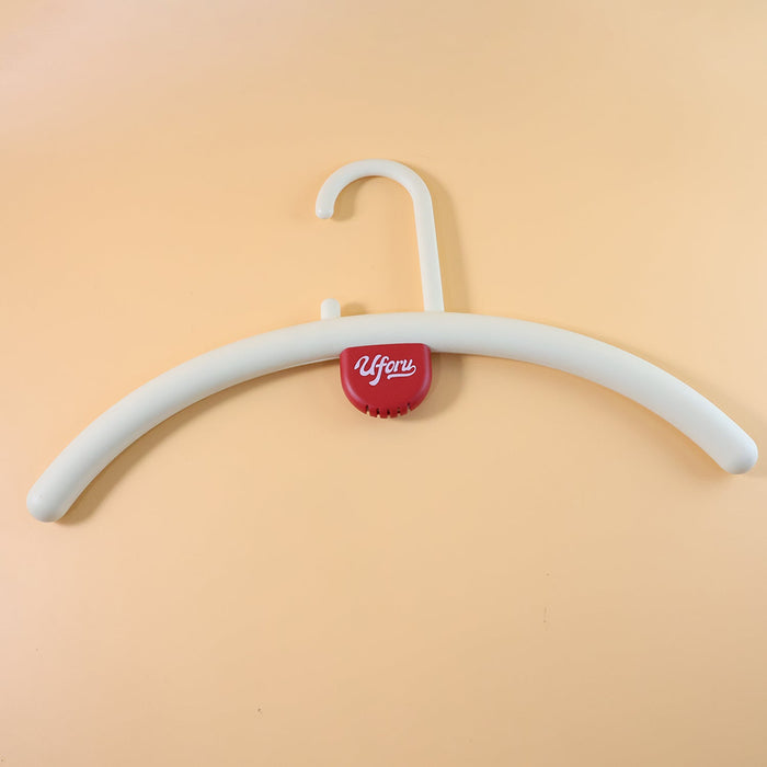 Multipurpose Anti-Slip Plastic Clothes Hanger with Fragrance Holder (1 Pc) by Your Brand