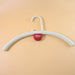 Multipurpose Anti-Slip Plastic Clothes Hanger with Fragrance Holder (1 Pc) by Your Brand