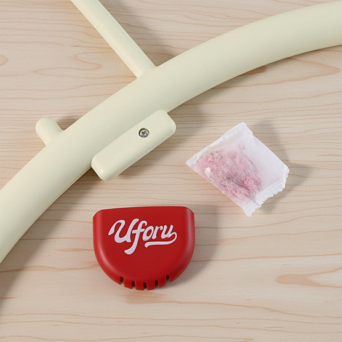 Multipurpose Anti-Slip Plastic Clothes Hanger with Fragrance Holder (1 Pc) by Your Brand