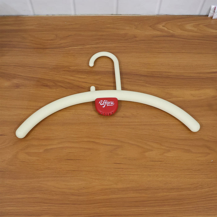 Multipurpose Anti-Slip Plastic Clothes Hanger with Fragrance Holder (1 Pc) by Your Brand