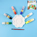 Kids Water Colour Painting Set with Brush & Mixing Palette (1 Set) by Your Brand