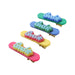Trendy colorful hair pins
