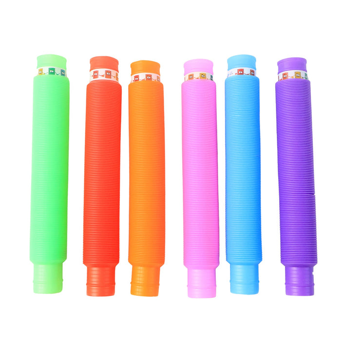 LED Glow Pop Tube Fidget Toy (Mix Color / 1 Pc) by Your Brand