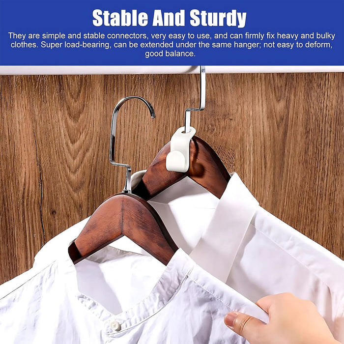 Multi-Color Hanger Connector Hooks (30 Pc) by Your Brand