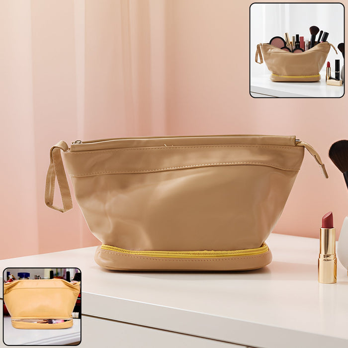 Spacious Cosmetic & Makeup Storage Bag (1 Pc) by Your Brand
