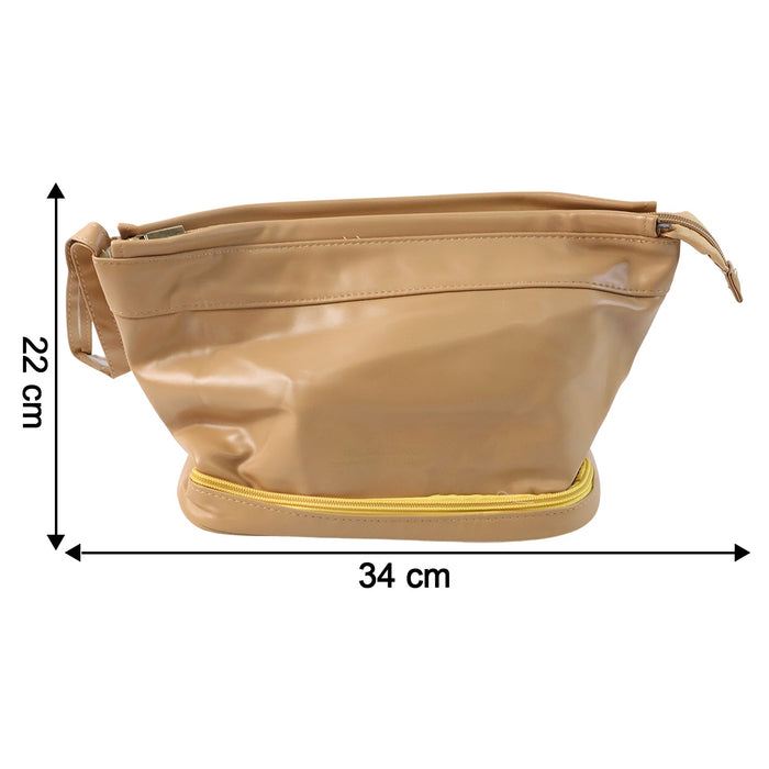 Spacious Cosmetic & Makeup Storage Bag (1 Pc) by Your Brand