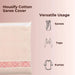 Zip Closure Saree Storage Bag (14.5×16.5 Cm, 1 Pc) by Your Brand