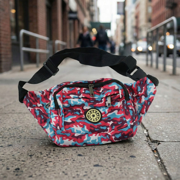 Stylish Multi-Purpose Waist Bag & Cross-body Sling Pouch (1 Pc) by Your Brand