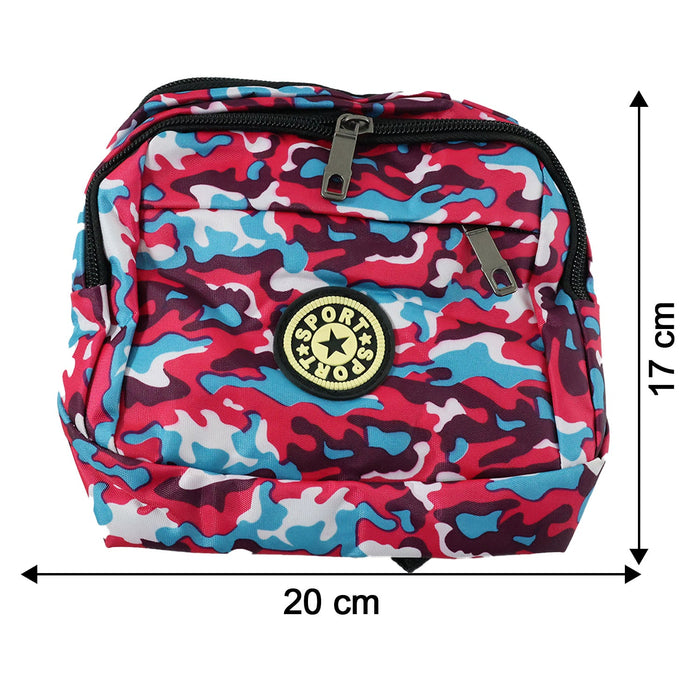Stylish Multi-Purpose Waist Bag & Cross-body Sling Pouch (1 Pc) by Your Brand