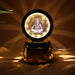 Mahadev 3D Crystal Ball Night Light (1 Pc) by Your Brand