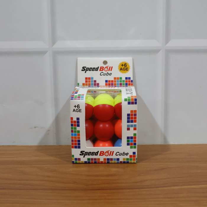 Speed Ball Cube Toy – Colorful Puzzle Cube by Your Brand