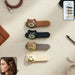 Cute bear face decorative hair clips