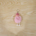 Cute Doll Plush Keychain with Soft Fur Ball (1 Pc) by Your Brand