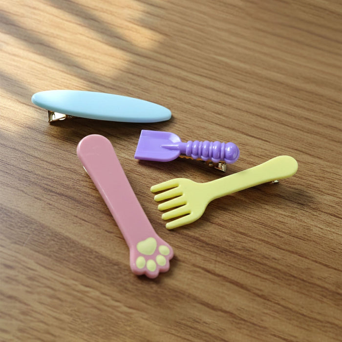 Colorful fashion hair clip set