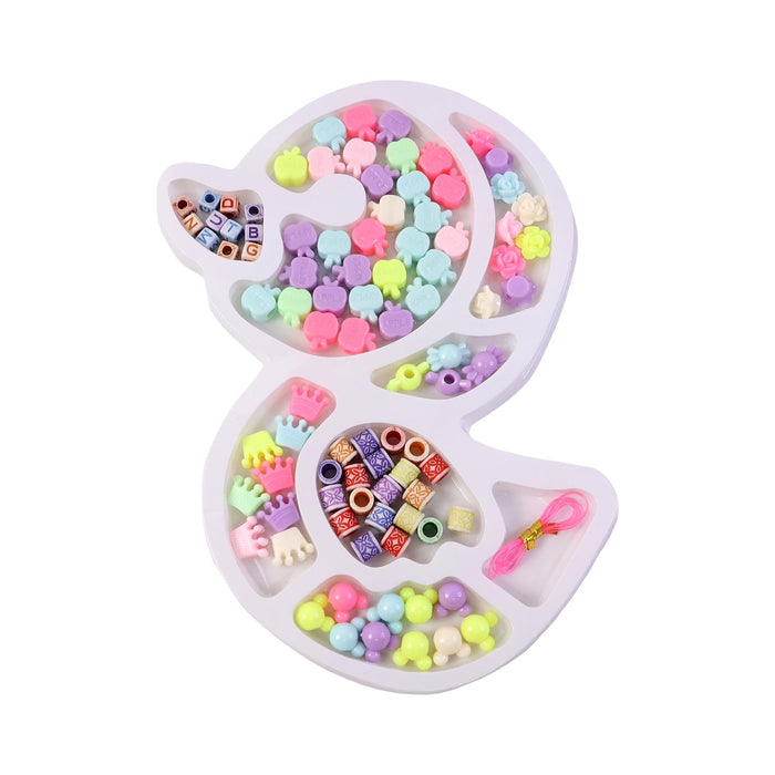 DIY Kids Beading & Jewelry Making Craft Kit (1 Set) by Your Brand