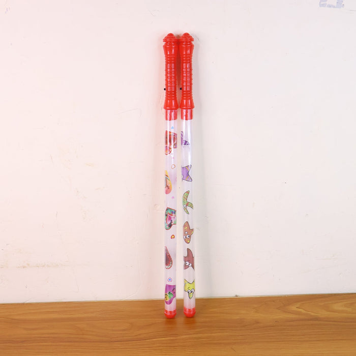 2 Piece LED Dandiya Sticks Set – Color Changing Light-Up by Your Brand