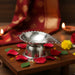 Stainless Steel Diamond Design Agarbatti & Diya Stand (1 Pc) by Your Brand