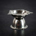 Stainless Steel Sunflower Design Diya Stand (Small Size / 1 Pc) by Your Brand