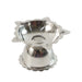 Stainless Steel Sunflower Design Diya Stand (Small Size / 1 Pc) by Your Brand