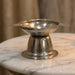 Stainless Steel Sunflower Design Diya Stand (Big Size) (1 Pc) by Your Brand