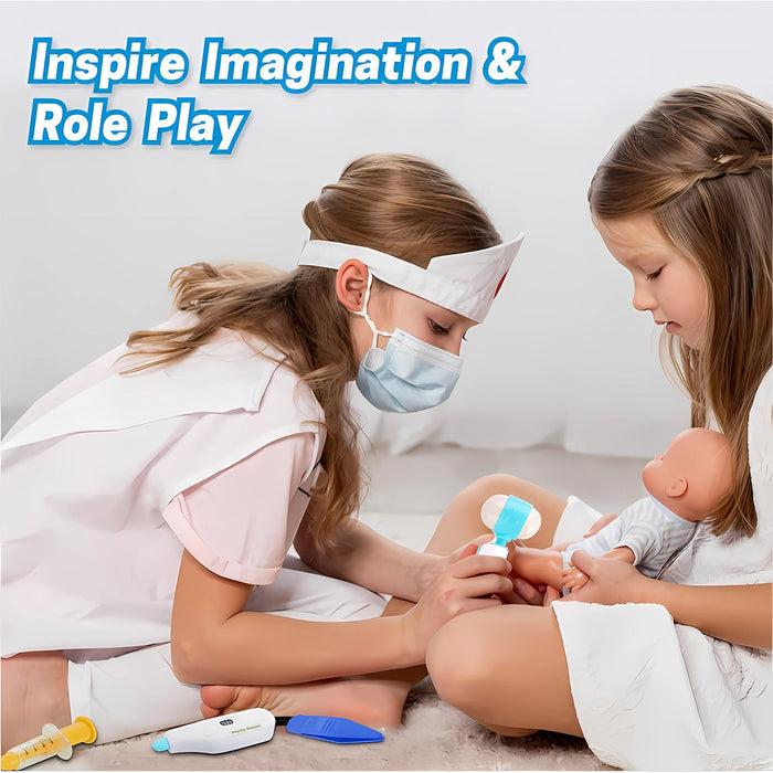Aditi Premium Doctor Kit Medical Role Play Toy Set for Kids (10 Pc) by Your Brand